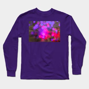 Illuminated background defocused lights Long Sleeve T-Shirt